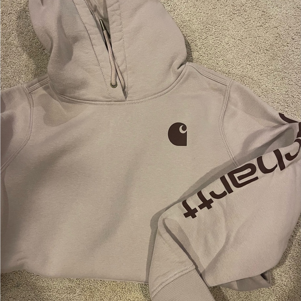 Carhartt Light Tan Relaxed Fit Hoodie